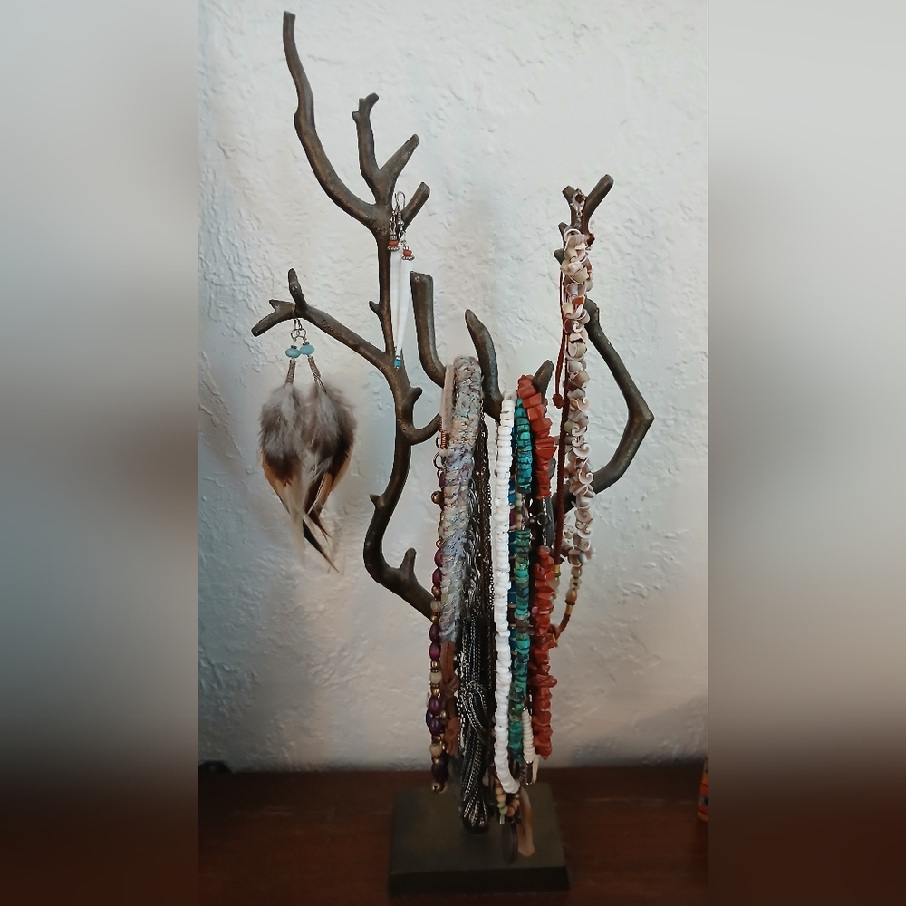 Tree Branch Jewelry Stand